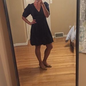 Banana Republic navy blue dress